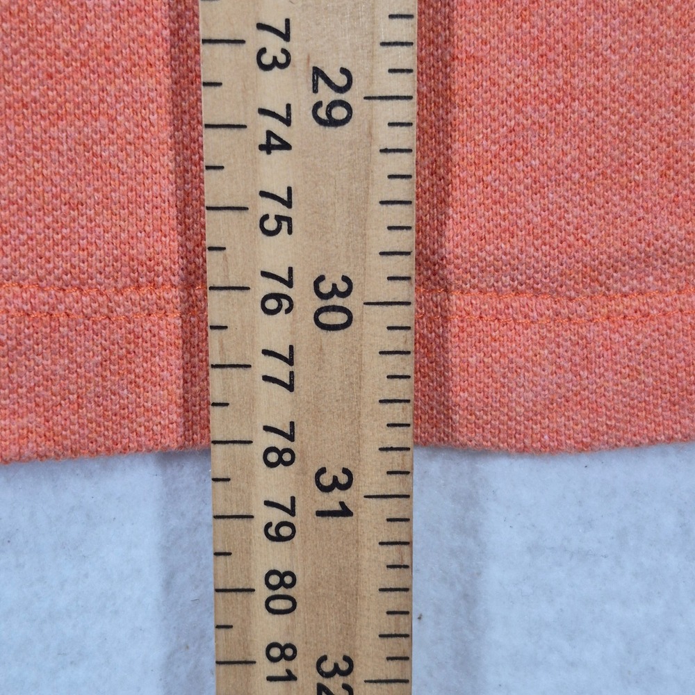 Polo Ralph Lauren Mens 3XB Big & Tall Orange Cotton Short Sleeve Polo Shirt - Picture 5 of 9